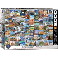 Puzzle - Globetrotter World 2000pc