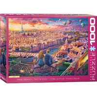 Puzzle - Paris Rooftop 1000pc