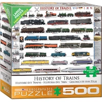 Puzzle - History Of Trains 500Pxxl
