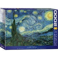 Puzzle - Van Gogh; Starry Night 2000pc
