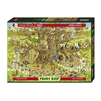 Puzzle - Funky Zoo; Monkey Habitat 1000