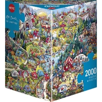 Puzzle - Berman; Go Camping 2000Pc