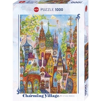 Puzzle - Charming Village; Red Arches