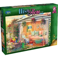Puzzle - His & Hers She Shed 1000Pc