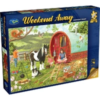 Puzzle - Weekend Away Horsedrawn Caravn