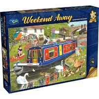Puzzle - Weekend Away Narrowboat 1000Pc