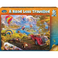 Puzzle - Road Less Traveld;Hotair Balln