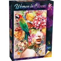 Puzzle - Woman In Bloom Wildflower 1000