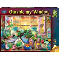 Puzzle - Outside My Window Boho 1000Pc