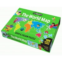 The World Map Book & Jigsaw
