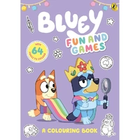 Bluey Fun & Games Colouring