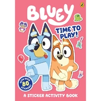 Bluey Time To Play Sticker Bk