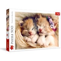 Puzzle - Sleeping Kittens 500P