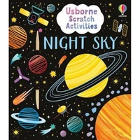 Night Sky Scratch Activity Bk;