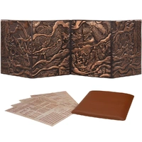 3D Faux-Leather Customizable Game Master Screen (DM-GM)